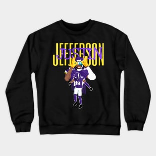 Griddy justin jefferson Crewneck Sweatshirt